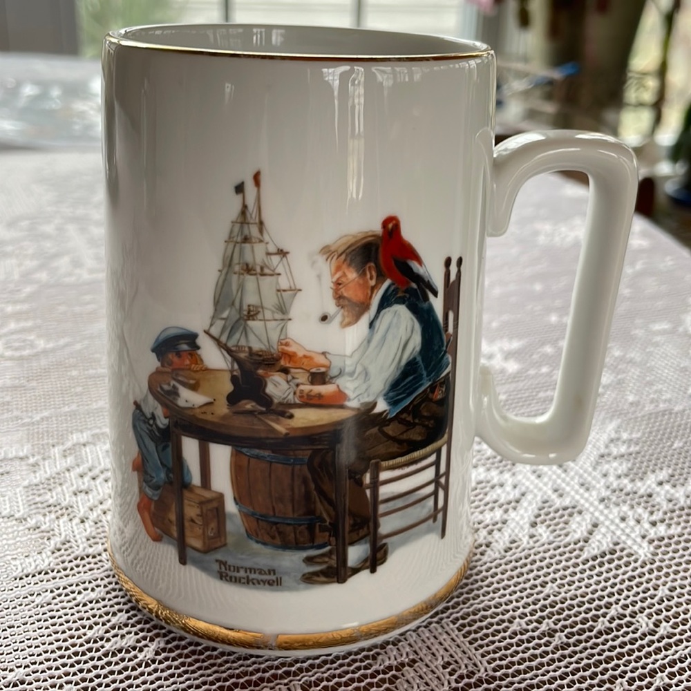 VTG Norman Rockwell Tankard